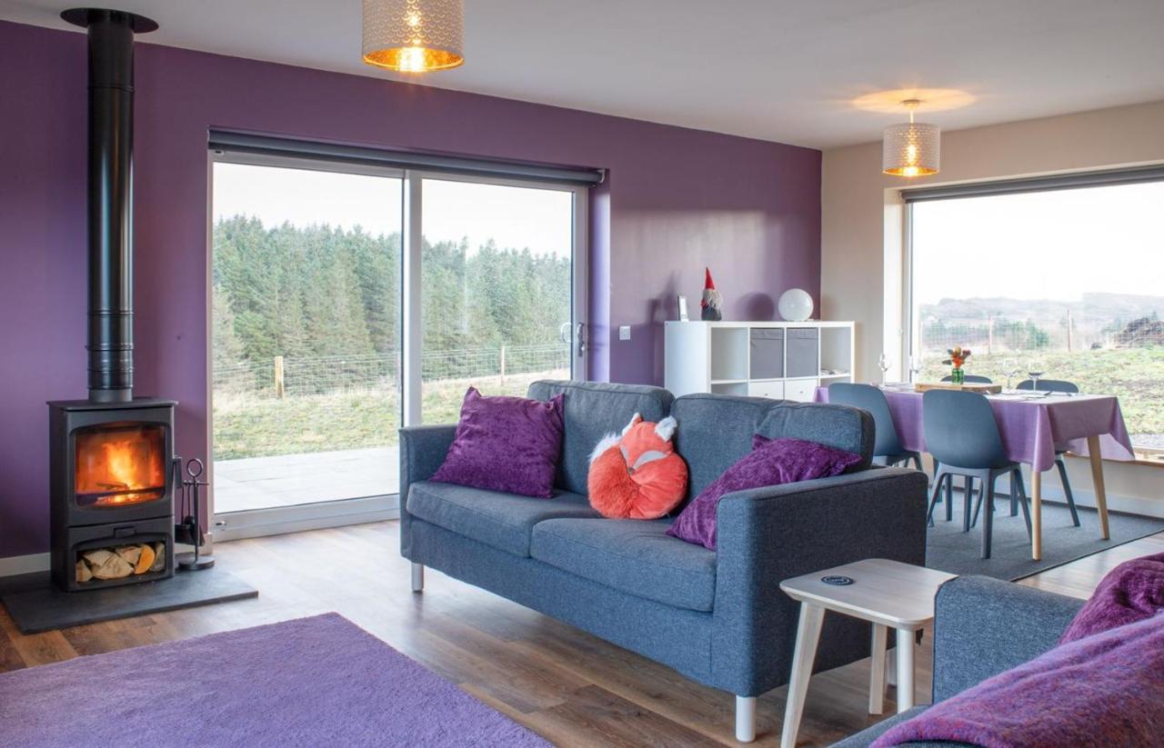 Cnoc A'Chonasg Villa Flashader Bagian luar foto